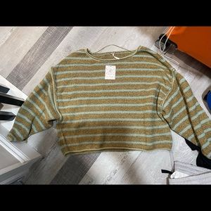 NEVER WORN free people sweater
